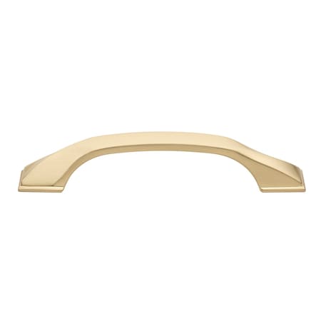Gliderite Hardware 3-3/4 in. Center to Center Solid Twisted Bar Pull Champagne Gold 4841-96-CHPG-1